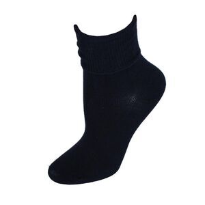 Jefferies Socks Women's Organic Cotton Turn Cuff Socks